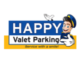 logo happy valet parking