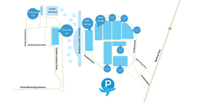 Austin-Airport-Map