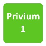 Groen Privium 1 icoon