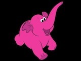 Logo Pink Elephant Long Term Parking