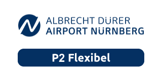 Logo P2 Flughafen Nürnberg Flexibel