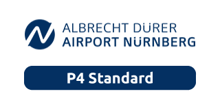 Logo Parken Flughafen Nürnberg P4 Standard