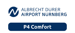 Logo Parken Flughafen Nürnberg P4 Comfort
