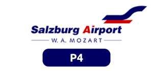 Logo Flughafen Salzburg Parken P4