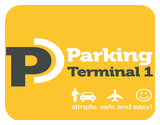 parking terminal 1 lisboa logo