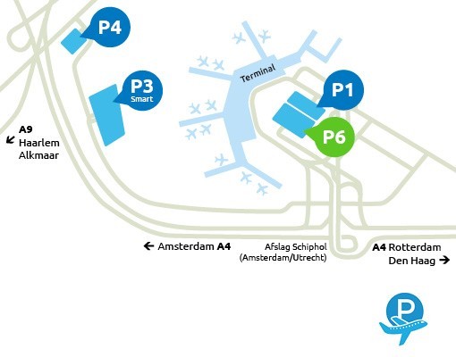 Airport-Schiphol-parking-P6