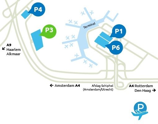 Airport-Schiphol-parking-P3