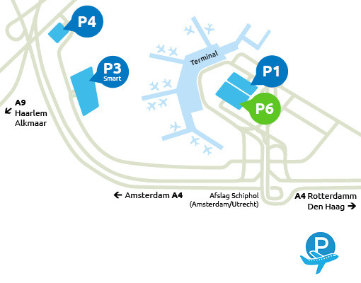 Airport-Schiphol-parking-P6