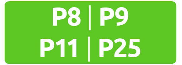 P8, P9, P11, P25 Parkplätze Flughafen Stuttgart