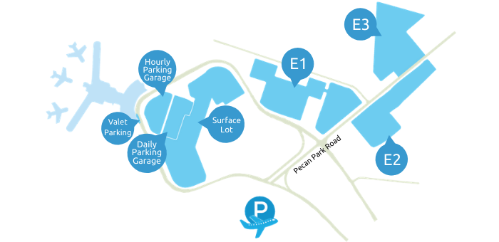 Jacksonville-Airport-Parking-Map