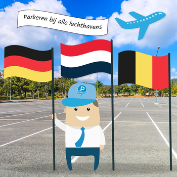 Kort parkeren bij vliegvelden is goedkoper in Nederland