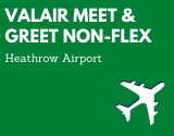 ValAir Meet and Greet Non-Flex Heathrow